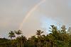 Beautiful rainbows color the brilliant sky: Palm Valley Farm--Big Island Hawaii vacation rentals in paradise!